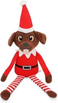  PUPROAR Pooch on a Perch Elf Dog Toy