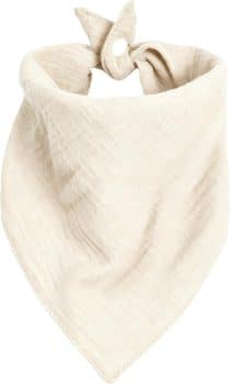 Dimidium Beige Dog Bandanas Plain Color 