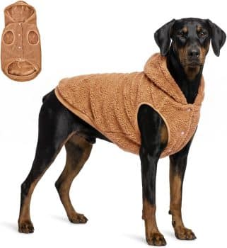 Tuff Pupper Fleece Dog Hoodie Sweater