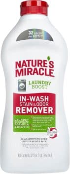 Nature's Miracle Laundry Boost In-Wash Pet Stain & Odor Remover,