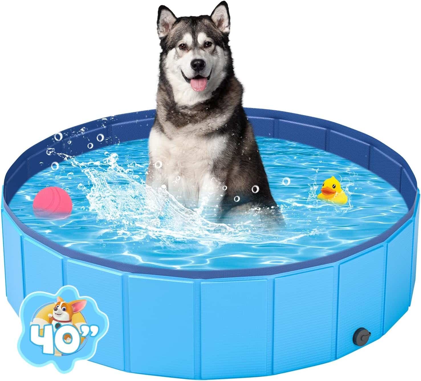 8. YSJILIDE Portable Dog Pool
