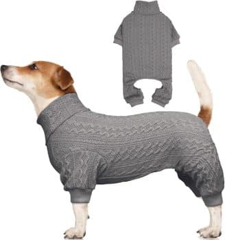 Dog Sweaters for Large Dogs Turtleneck