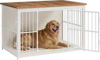 Feandrea 48" Dog Crate Furniture