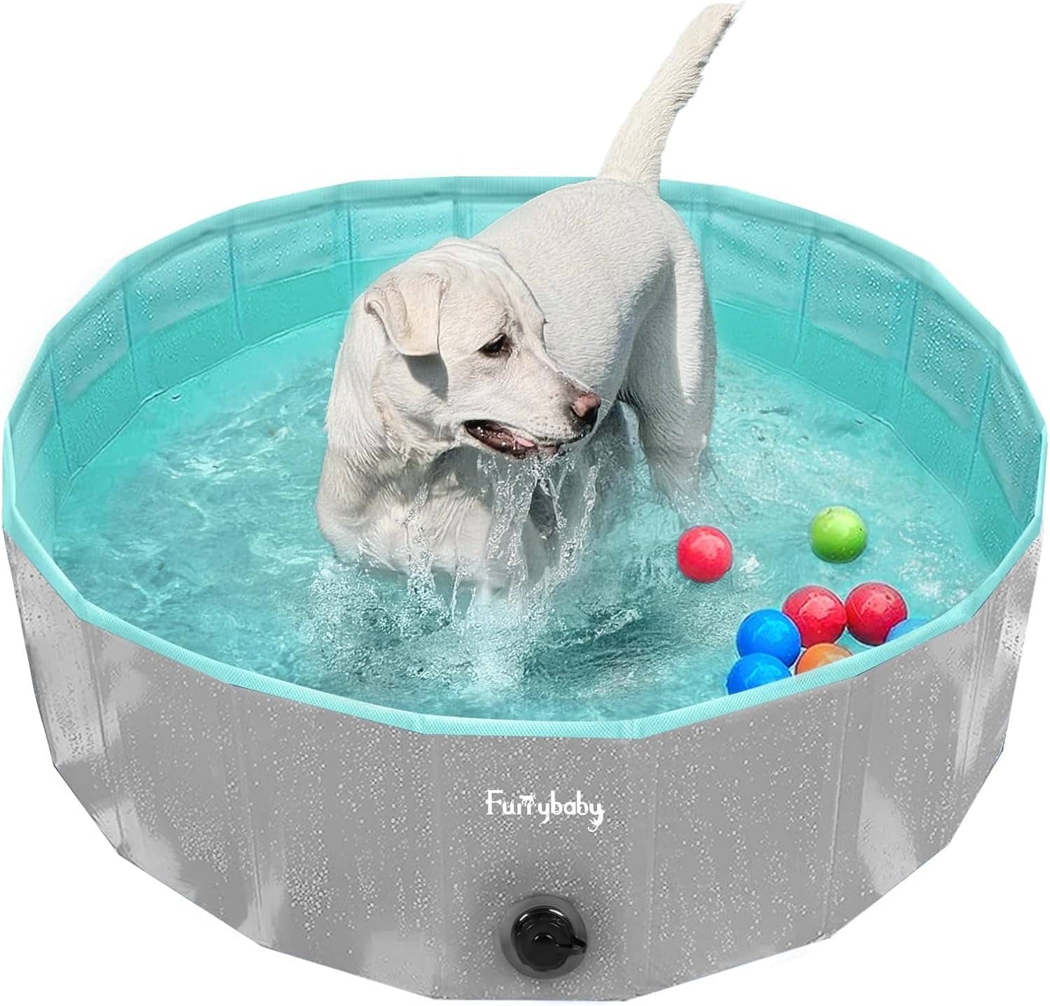 12. Furrybaby Collapsible Dog Pool