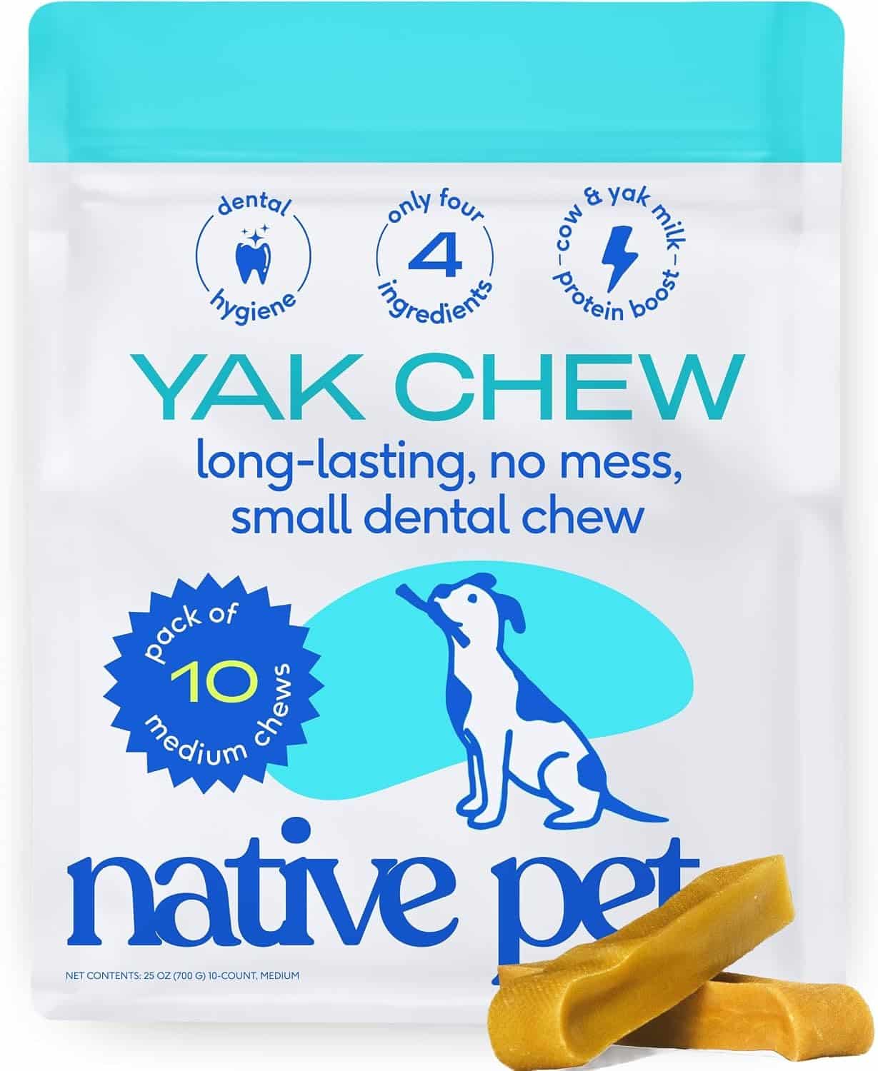 Native Pet Yak Chews for Dogs
