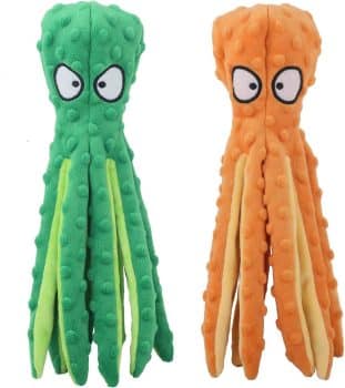 CPYOSN 2 Pack Octopus Dog Toys