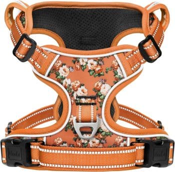 HEELE Dog Harness, No Pull Adjustable Padded Reflective Harness
