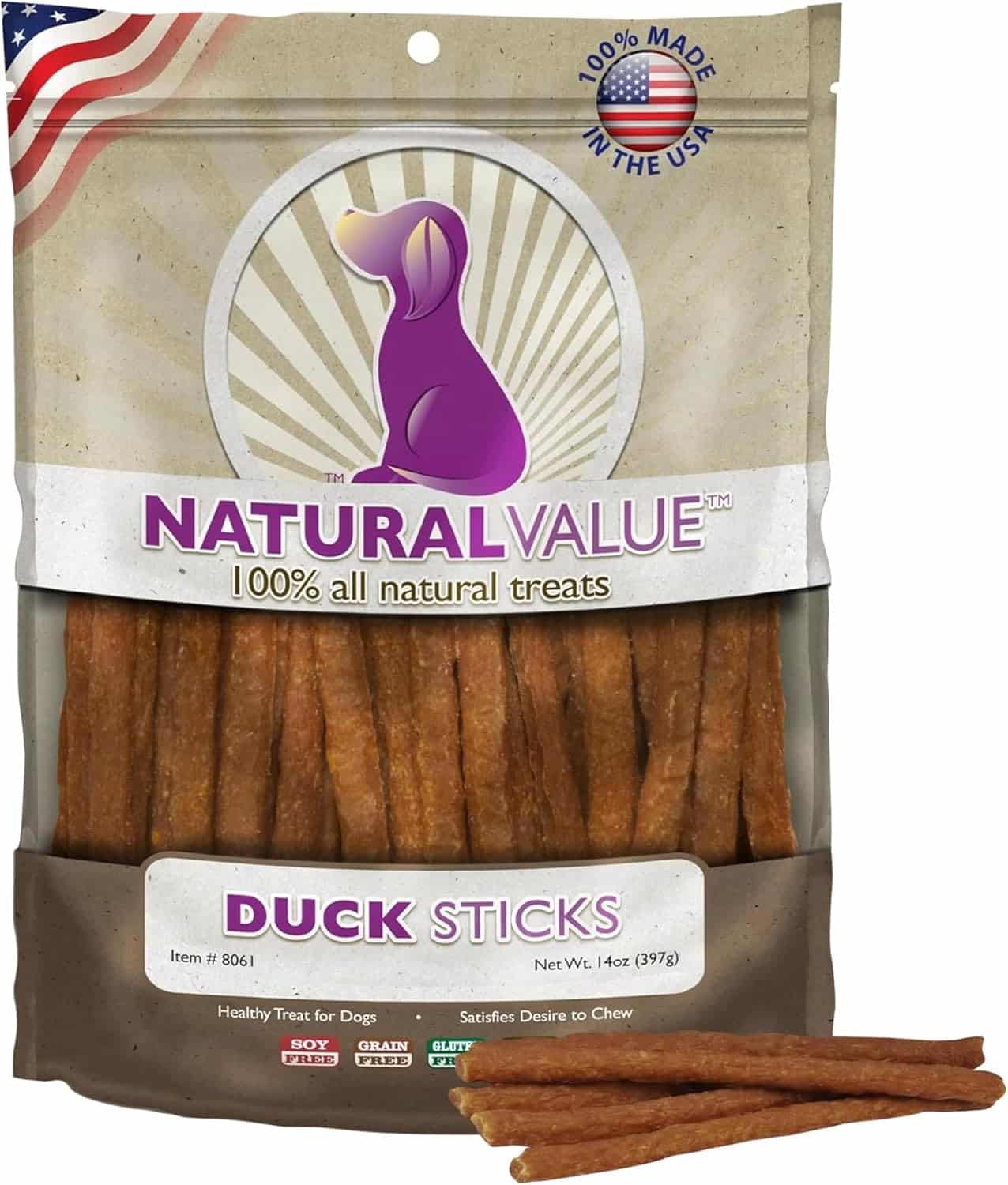 Loving Pets Natural Value Duck Sticks