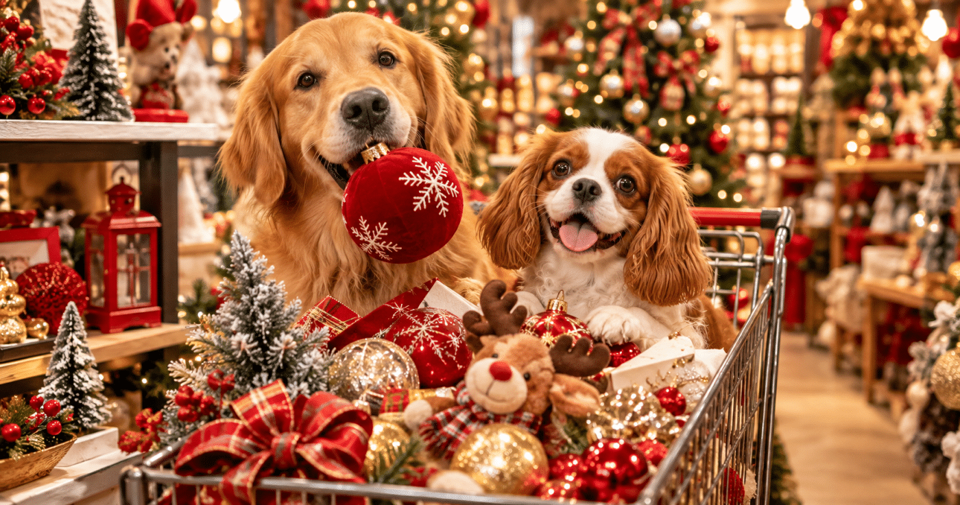 Is It Too Early to Shop for Christmas Décor? Not When Dogs Are Involved!