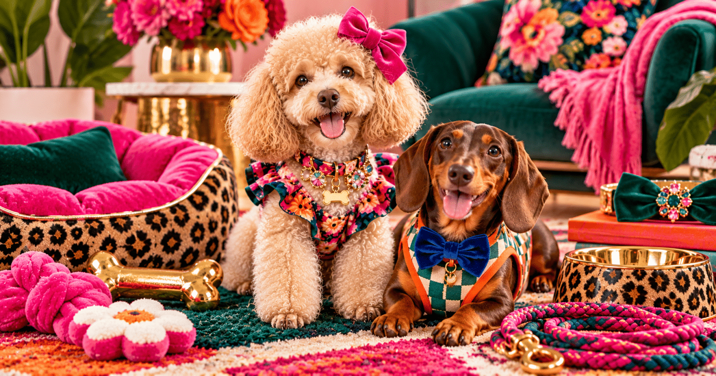 15 Maximalist Dog Finds for People and Pups Who Believe More Is More