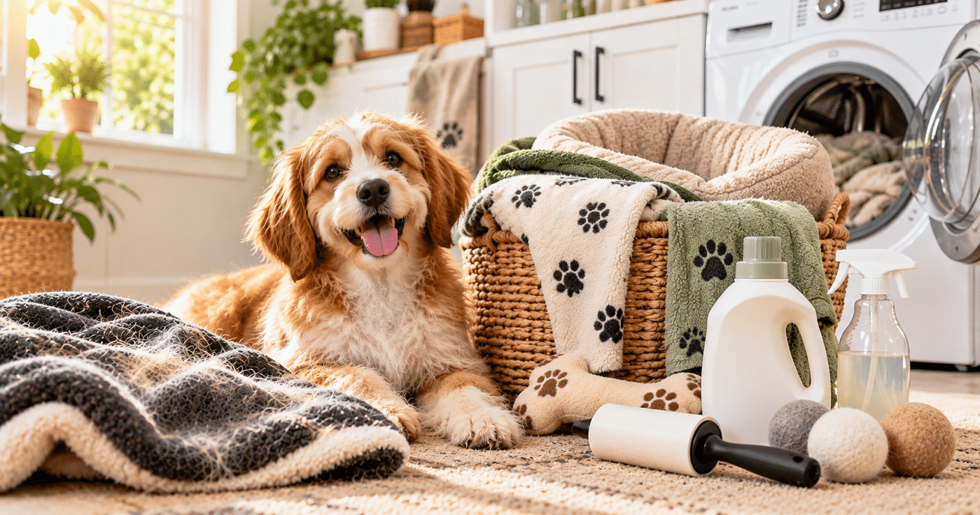 13 Dog Laundry Essentials for Tackling Fur, Stains, and Odors