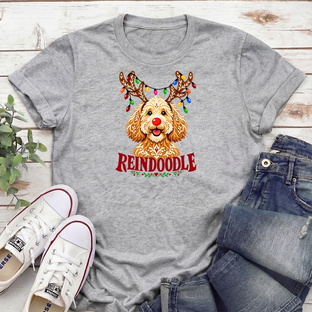 Reindoodle Standard Tee Heather Grey