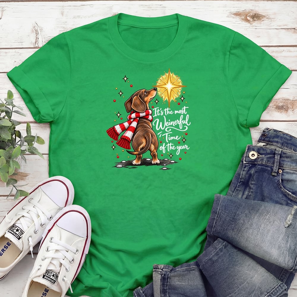 It’s The Most Weinerful Time Of The Year Standard Tee Green