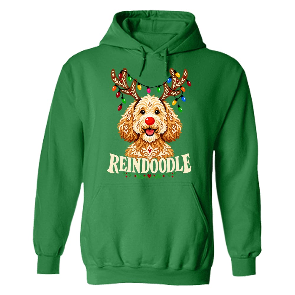 Reindoodle Hoodie Green