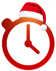 Christmas countdown clock