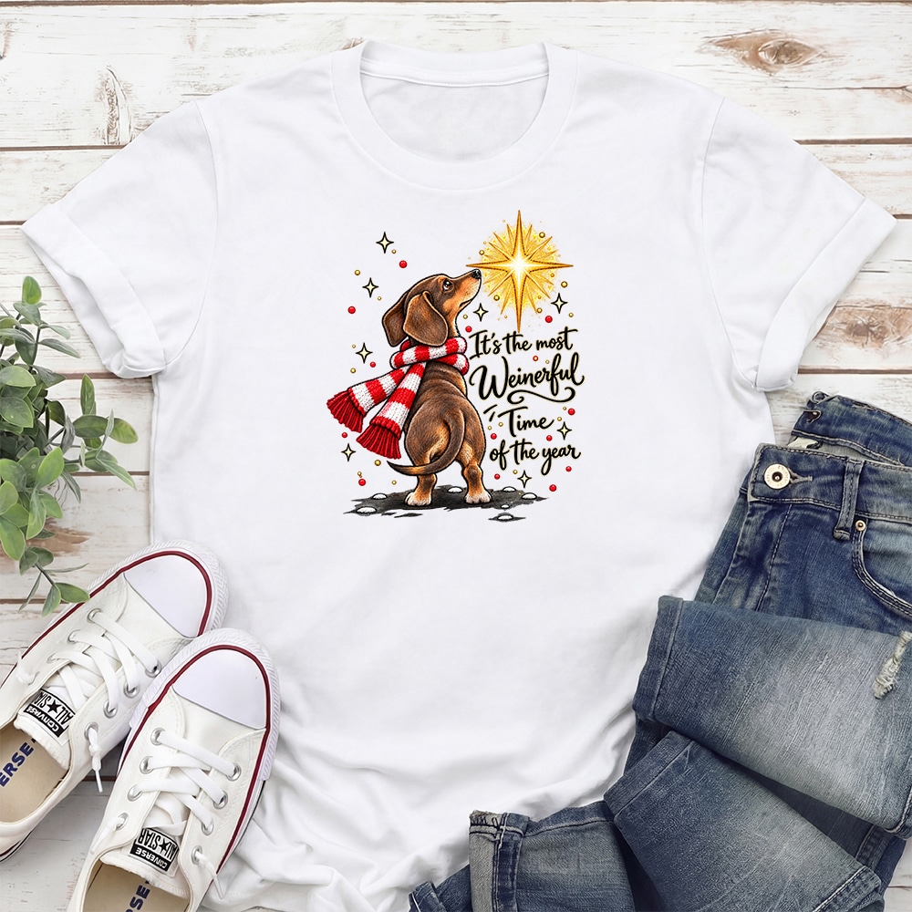 It’s The Most Weinerful Time Of The Year Standard Tee White