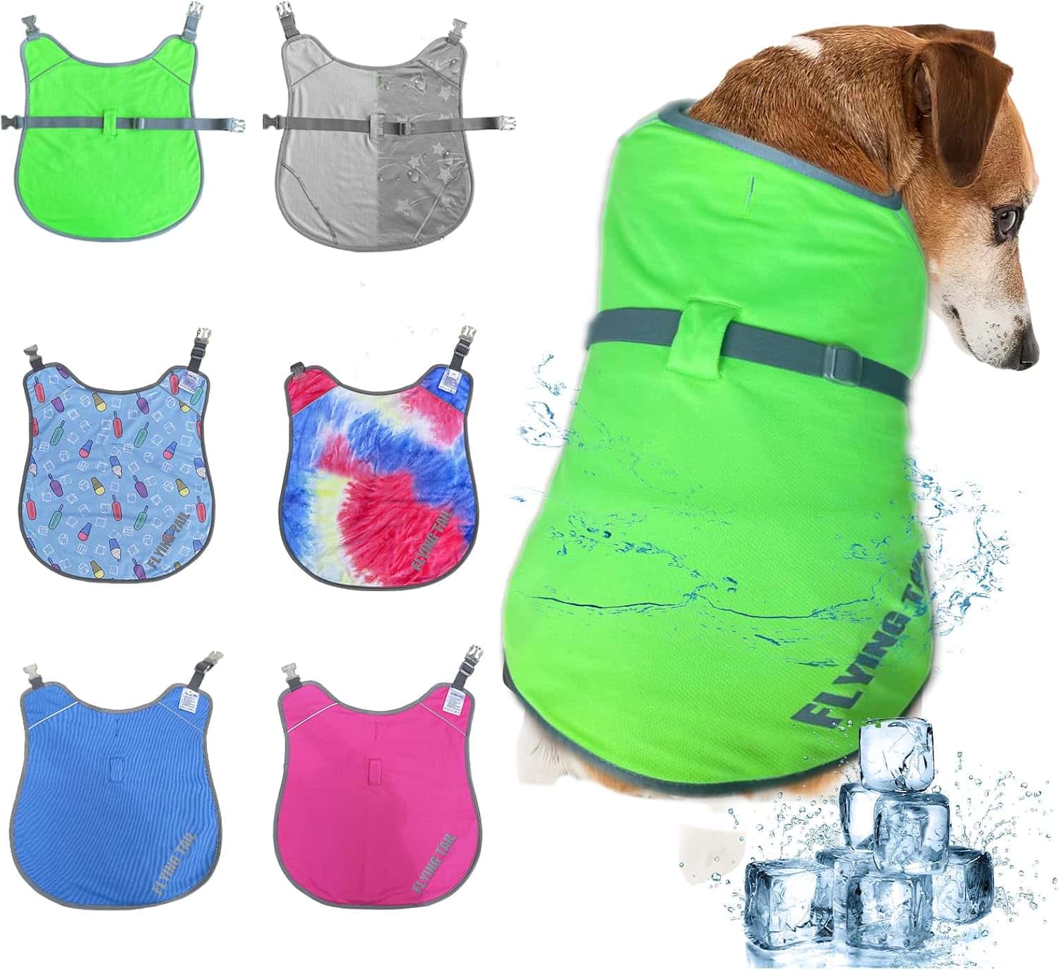 Flying Tail Dog Cooling Vest
