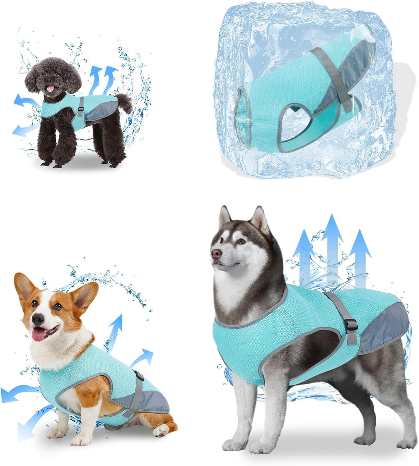 oUUoNNo Dog Cooling Vest