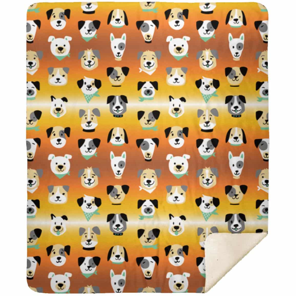 Summer Pups Premium Sherpa Blanket 50x60 - Image 2
